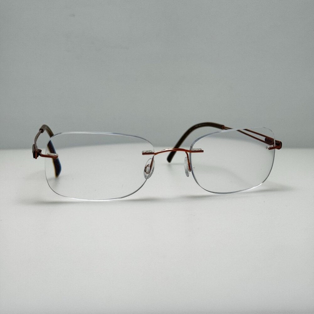 Silhouette Eyeglasses Eye Glasses Frames Austria Brown